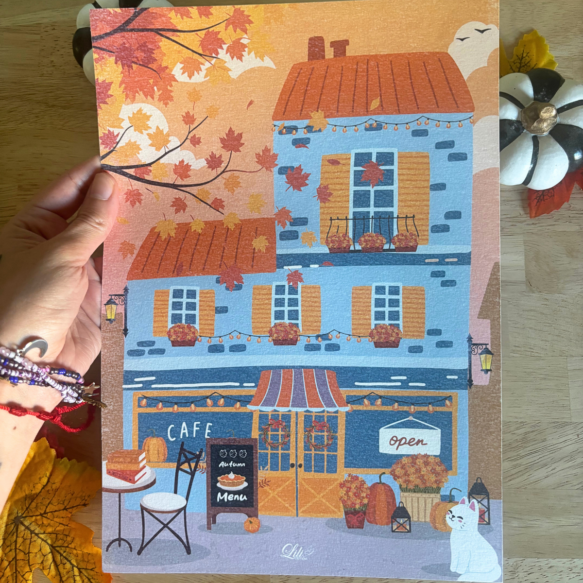 Print Coffee Shop d'automne - Automne en douceur