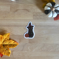 Sticker holographique - Le Chat d'Octobre