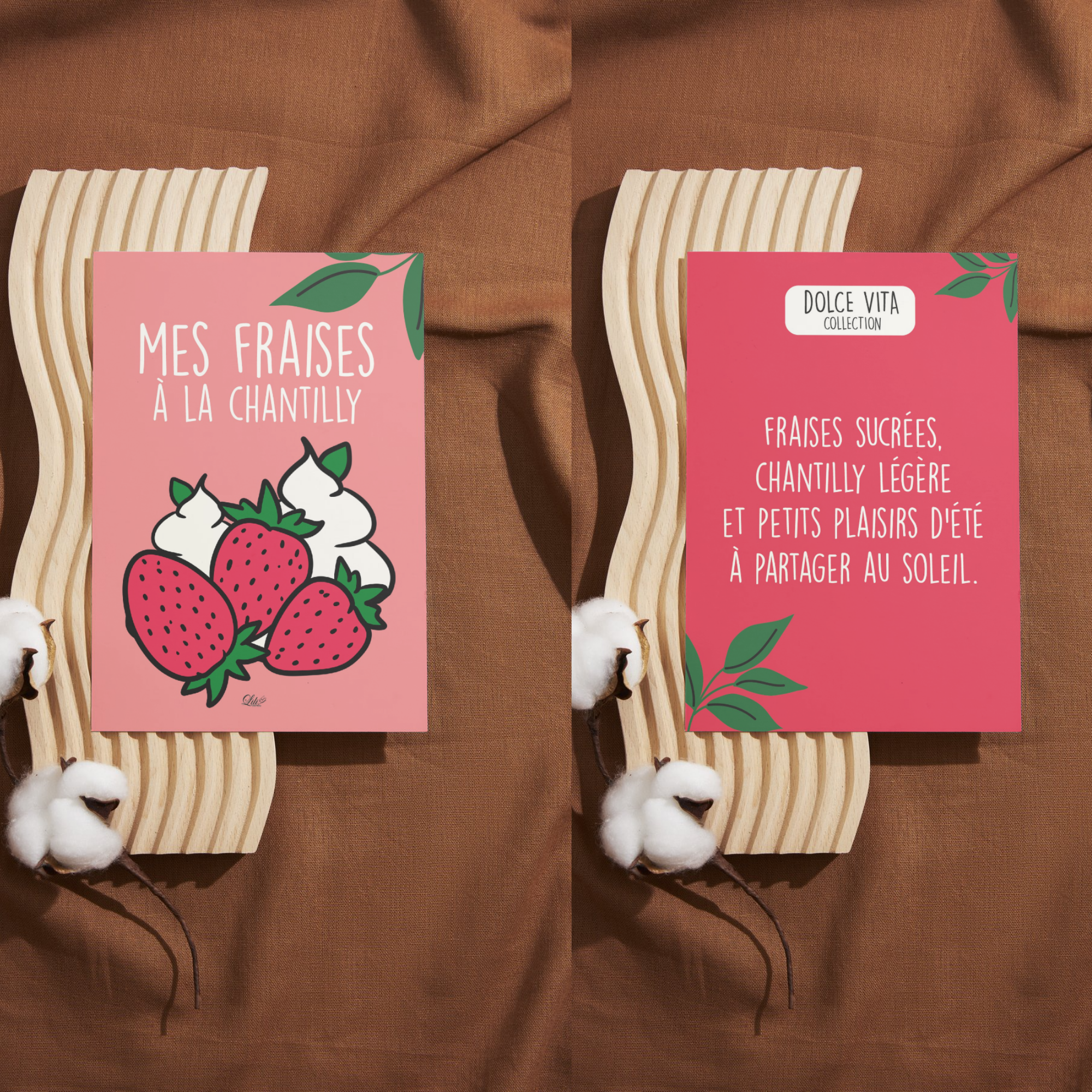 Pack Mini cartes - Dolce Vita