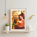 Affiche Cocon d'automne - Illustration cosy et chaleureuse (A5 / A4)