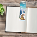 Marque-page Hiver douillet - Illustration douce et cocooning