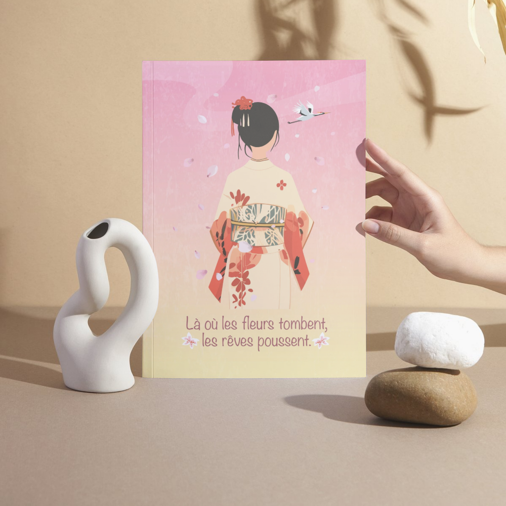 Carnet Blossom Dream - Carnet illustré A5 floral et poétique