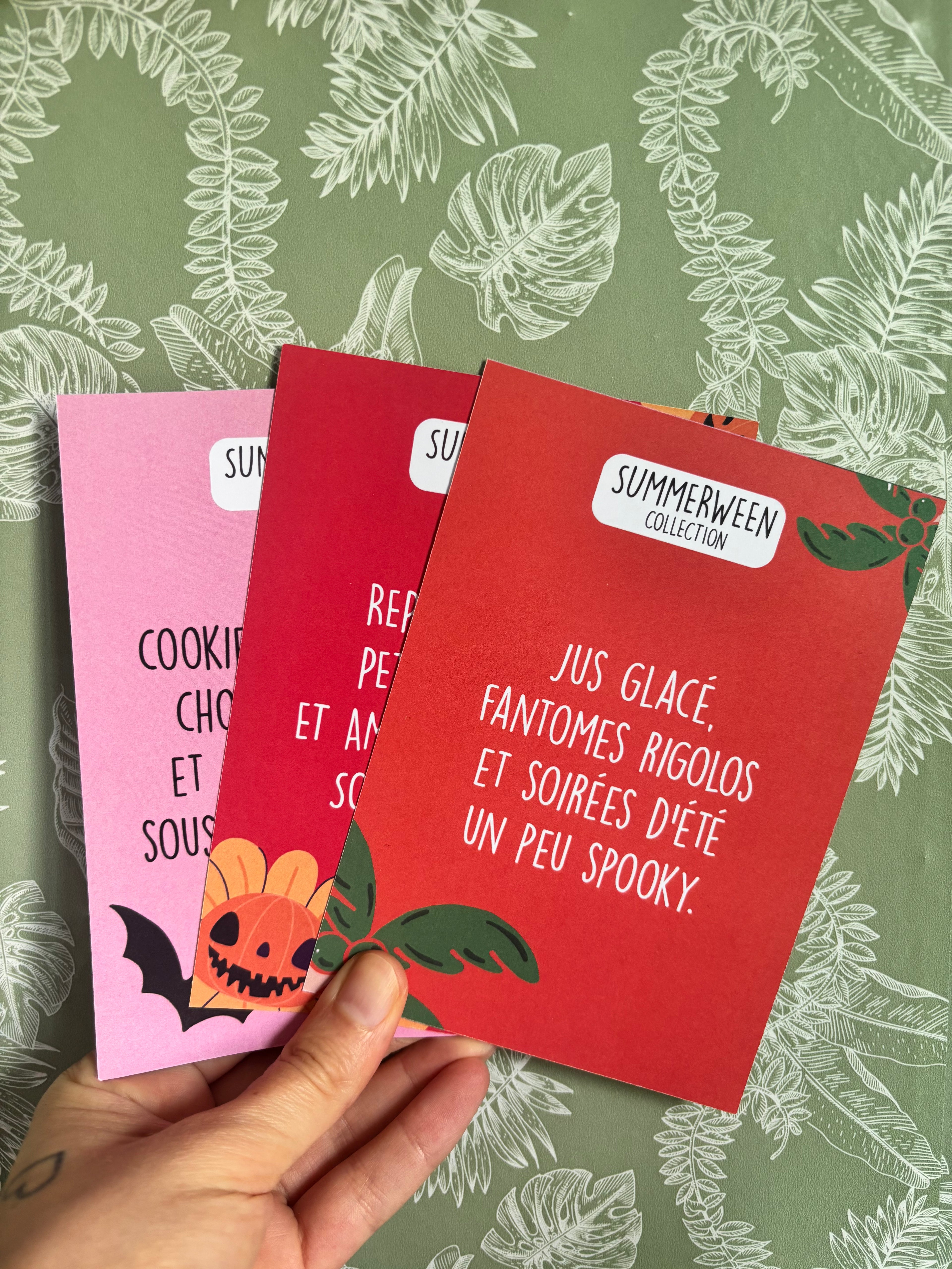Pack Mini cartes - Summerween