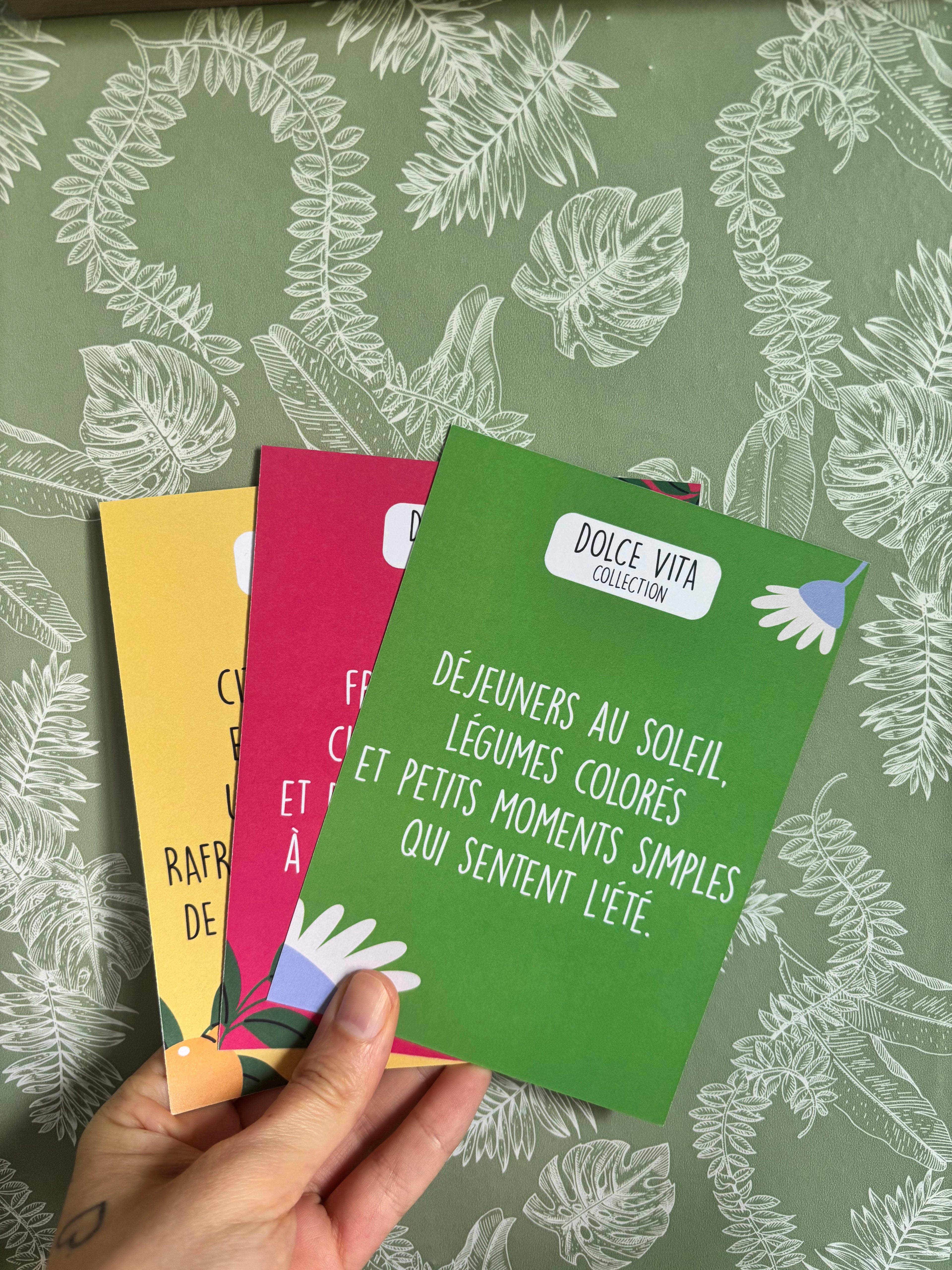 Pack Mini cartes - Dolce Vita