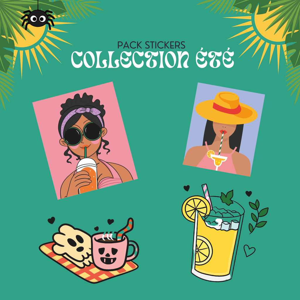 Pack Stickers - Collection Été