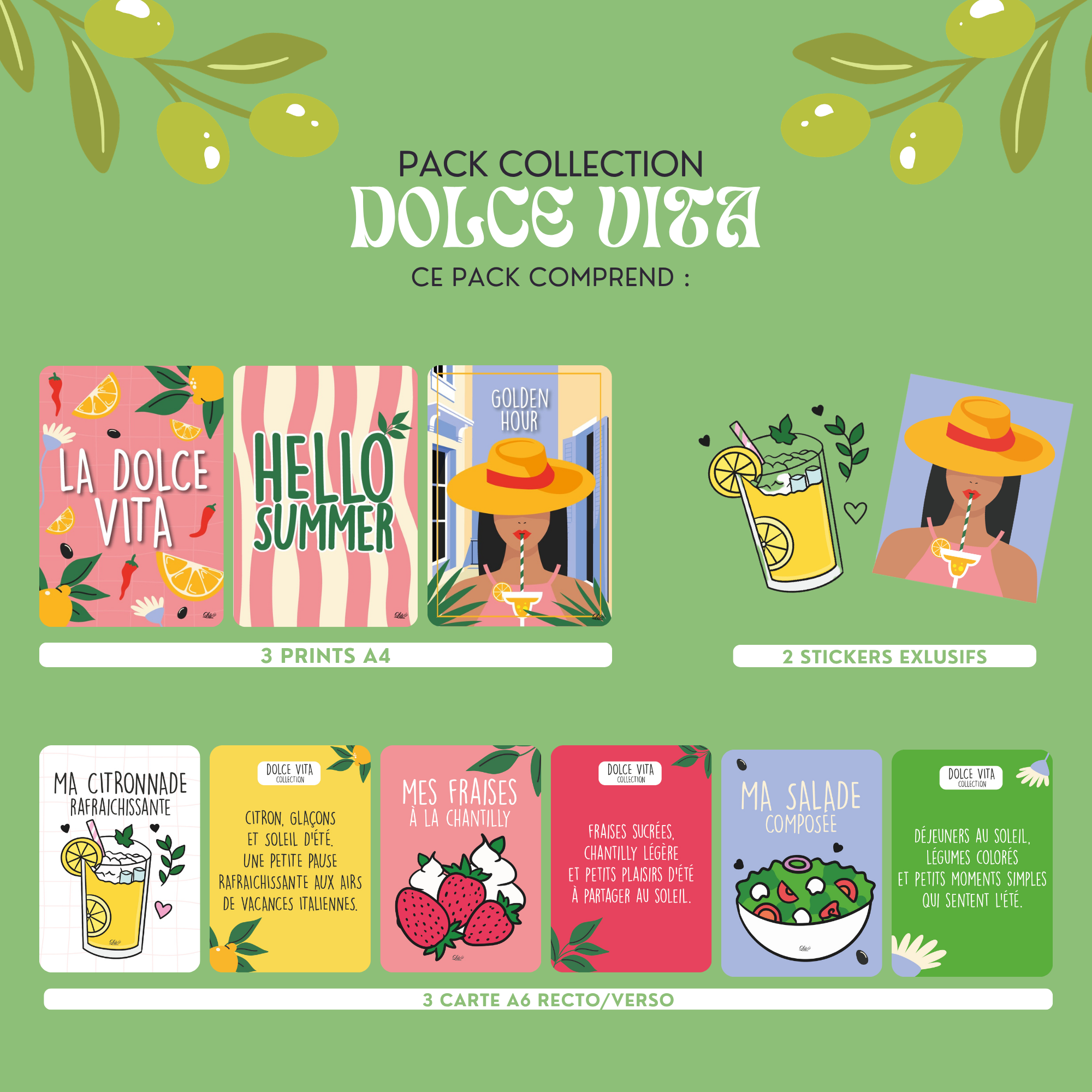 Pack Dolce Vita - Collection Été