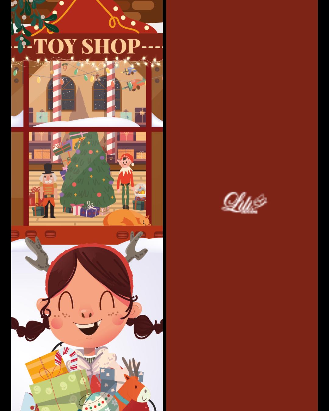 Marque-page La boutique aux merveilles - Illustration féerique