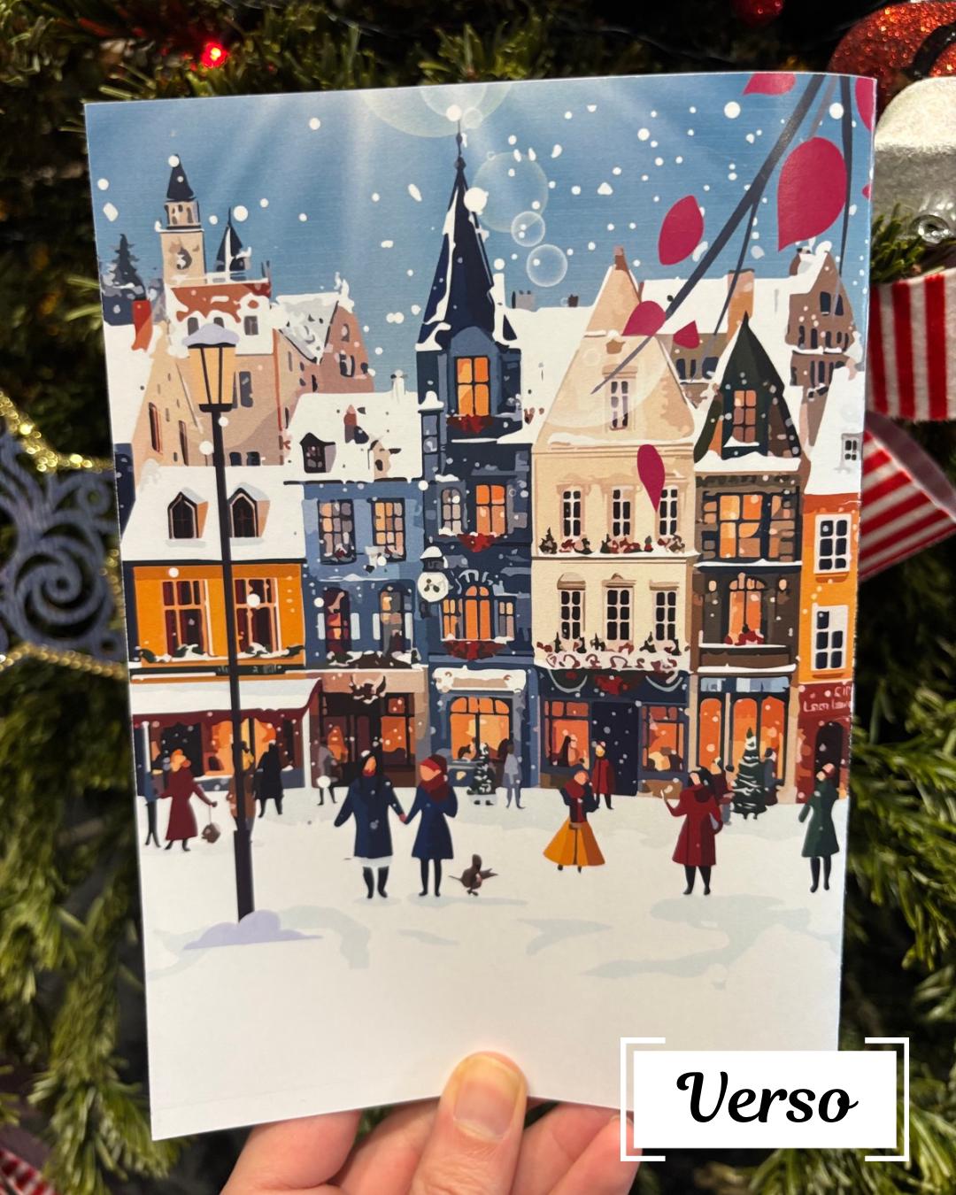 Carnet Flânerie d'hiver - Carnet illustré A5 poétique et apaisant