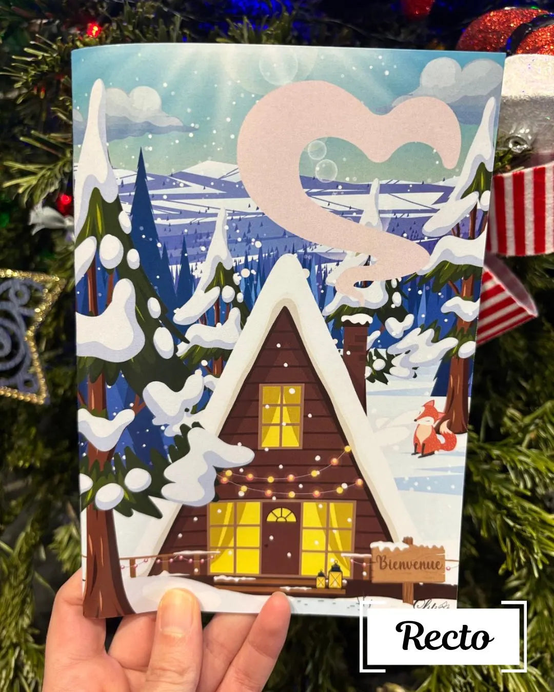 Carnet Hiver douillet - Carnet illustré A5 cosy et chaleureux