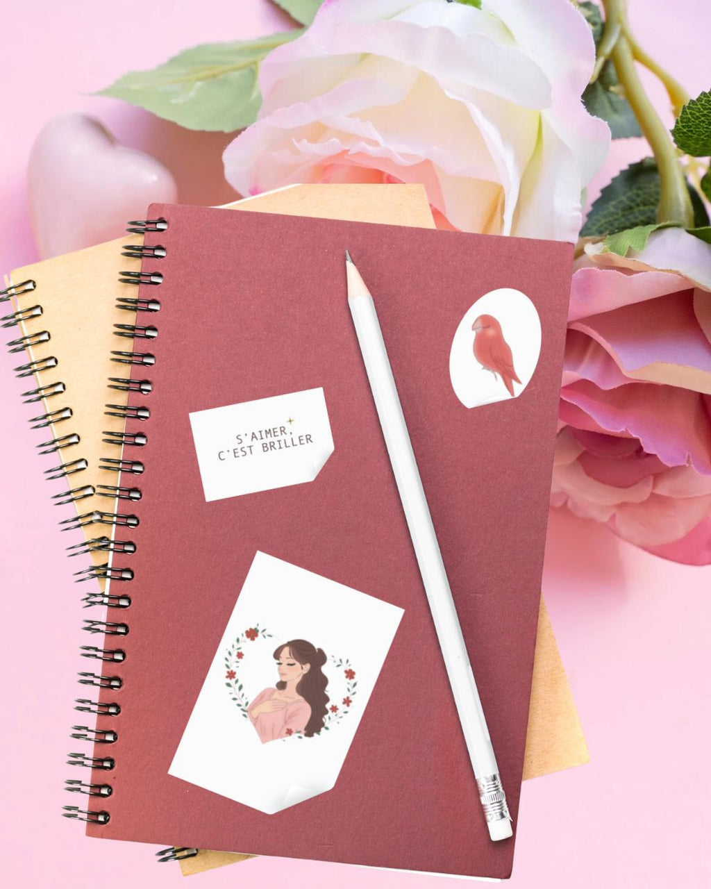 Pack Self Love - Papeterie illustré douce et inspirante